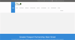 Desktop Screenshot of freeportdowntown.com